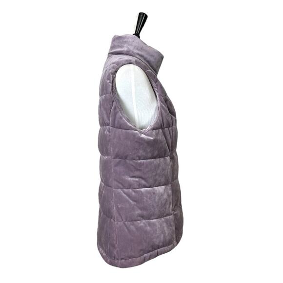 Zeroexposur New Vest Winter Quilted Puffer Zip Front Lavender Women’s Size Large - Picture 3 of 13